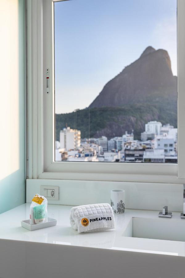 Belo No Leblon - Vista Para Morro 2 Irmaos - Guc6 Zn1 Río de Janeiro Exterior foto